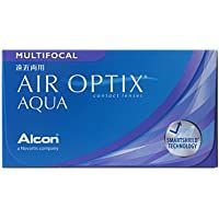 AIR OPTIX Lentes de contacto multifocales mensuales- R 8.6- D 14.2- 0.75 dioptría- adición media - 6 lentillas